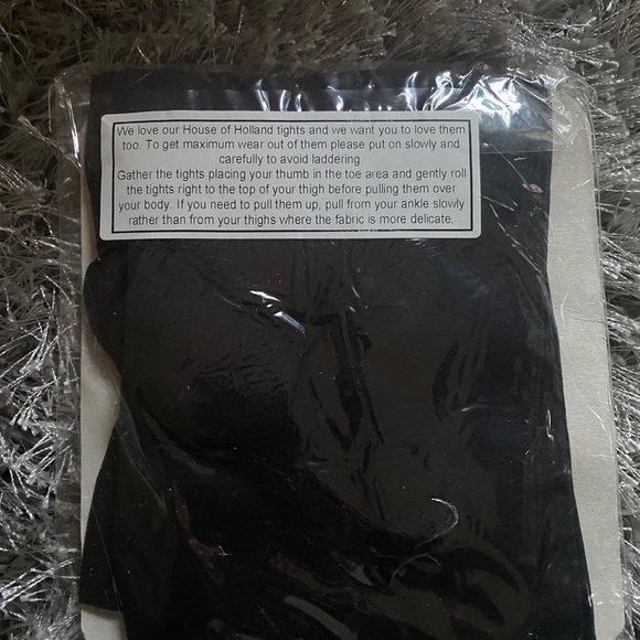 House of Holland Reverse Star Tights - Picture 5 of 6